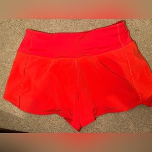 Lululemon Speed Up Shorts size 4 Tall